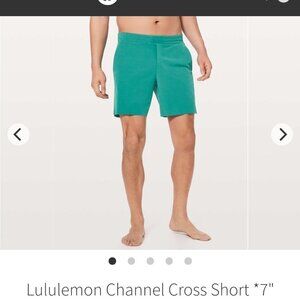 Lululemon Channel Cross Swim Shorts L